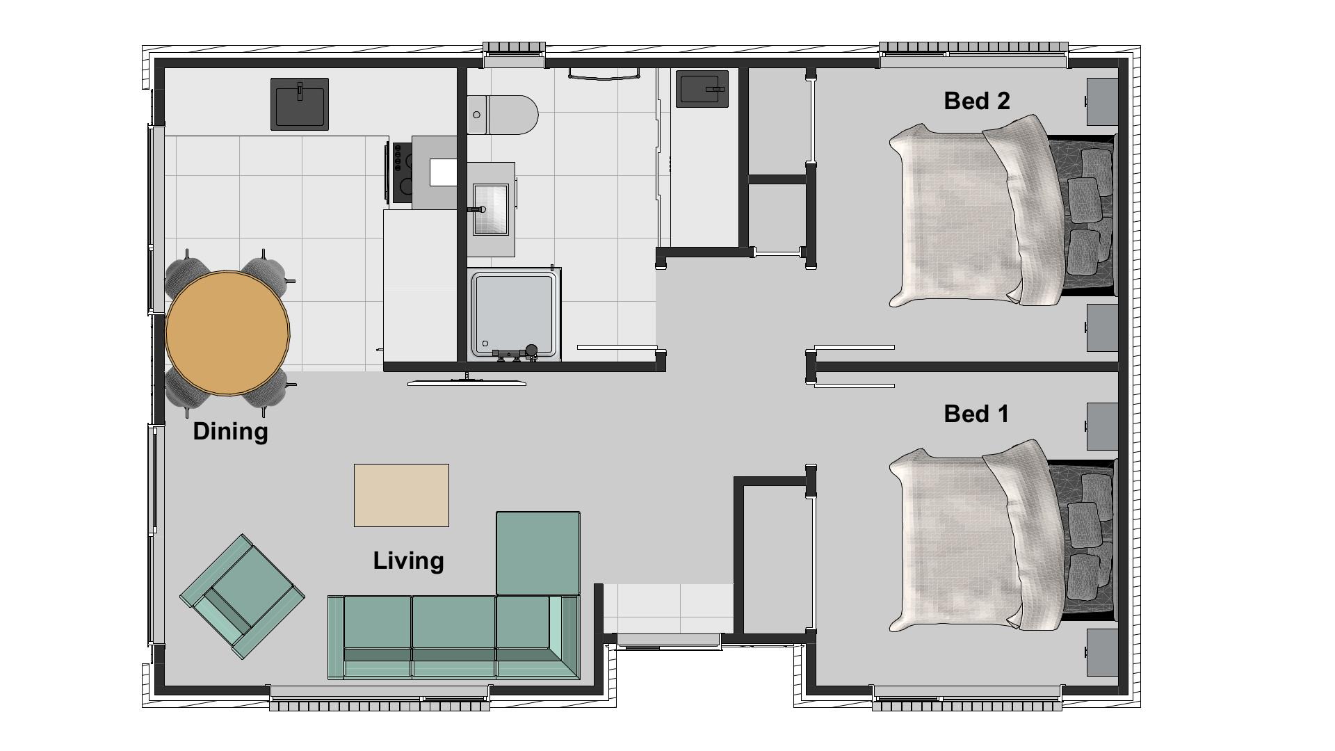 Two Bedroom Rental or First Home image, index 1