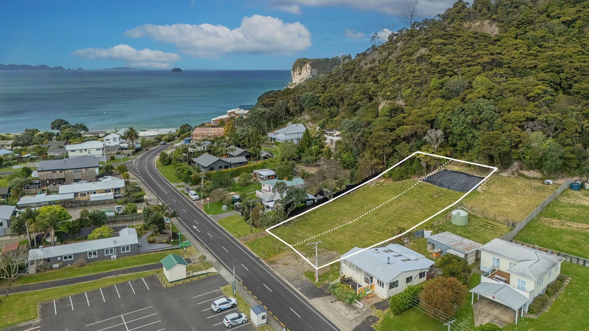 1135 and 1137 Purangi Road Aerial