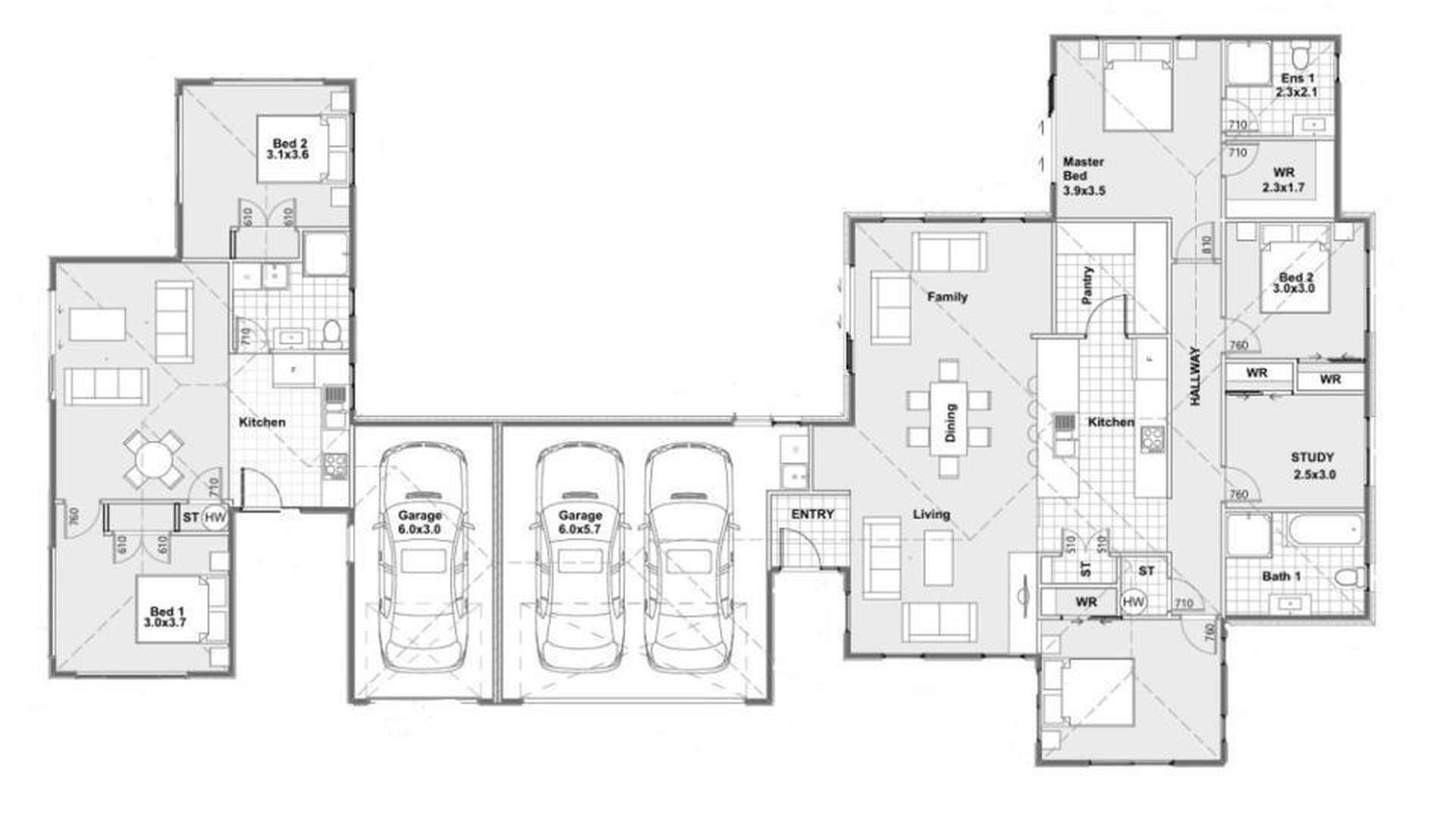 Custom Home & Income Floorplan | Change Request