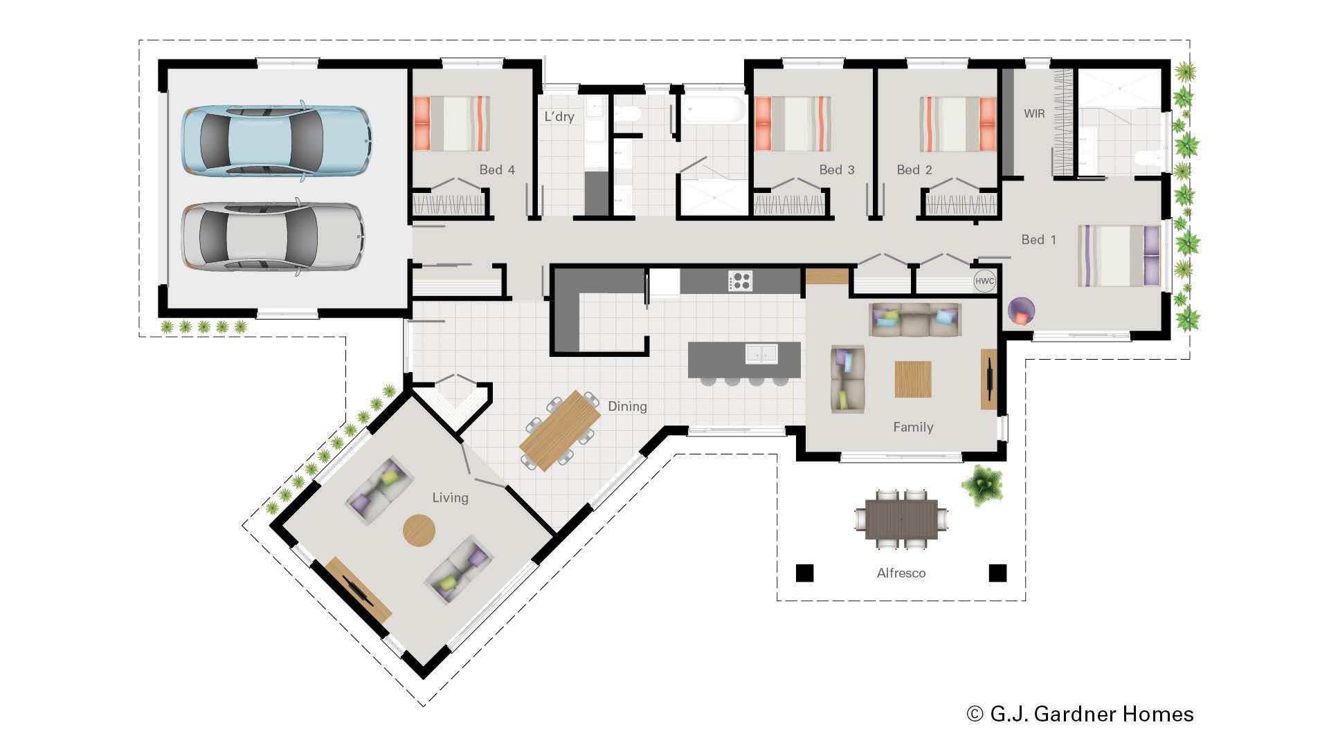 Mirrored Floor Plan