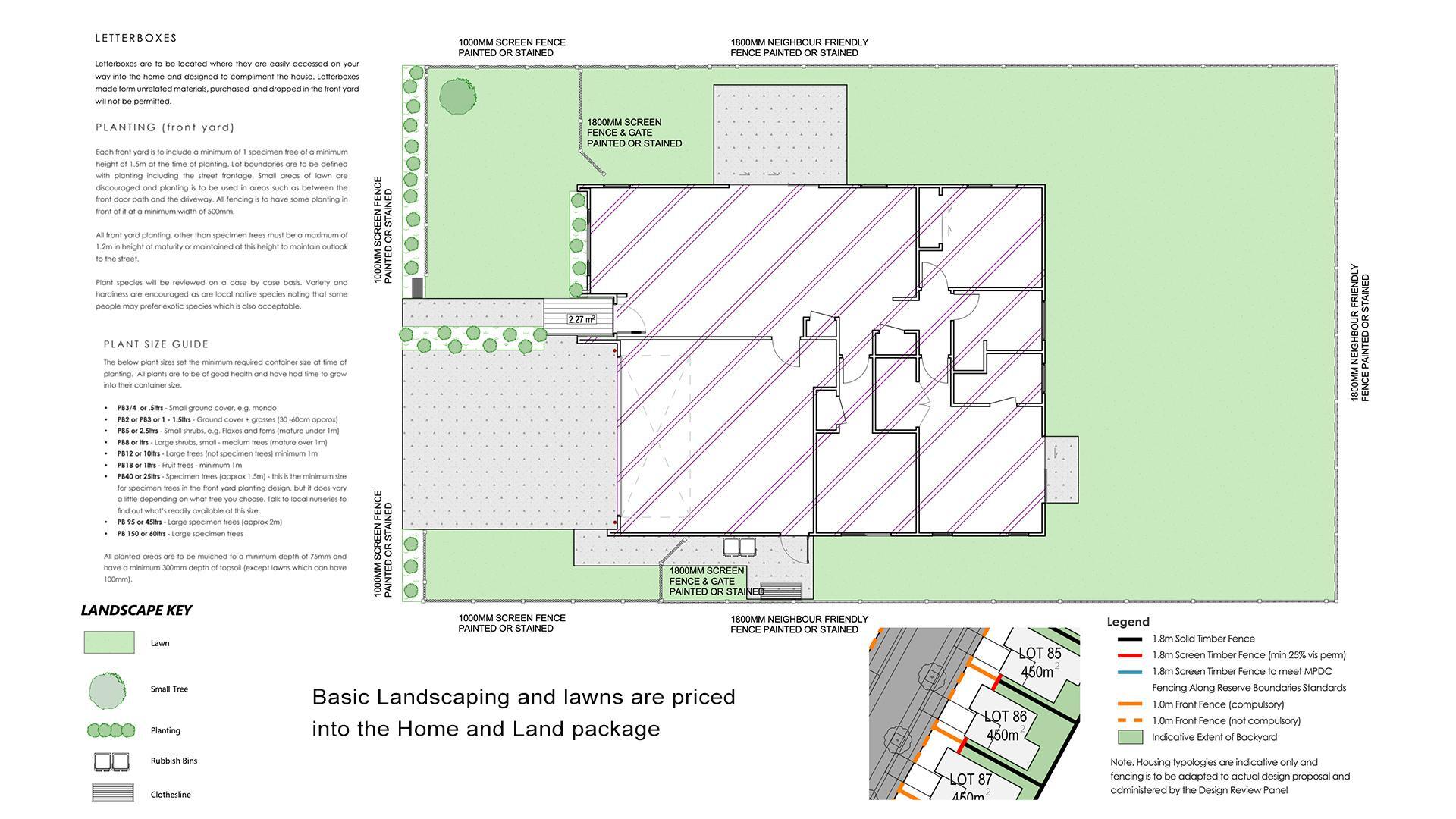 Landscape plan 14 Tuwaewae