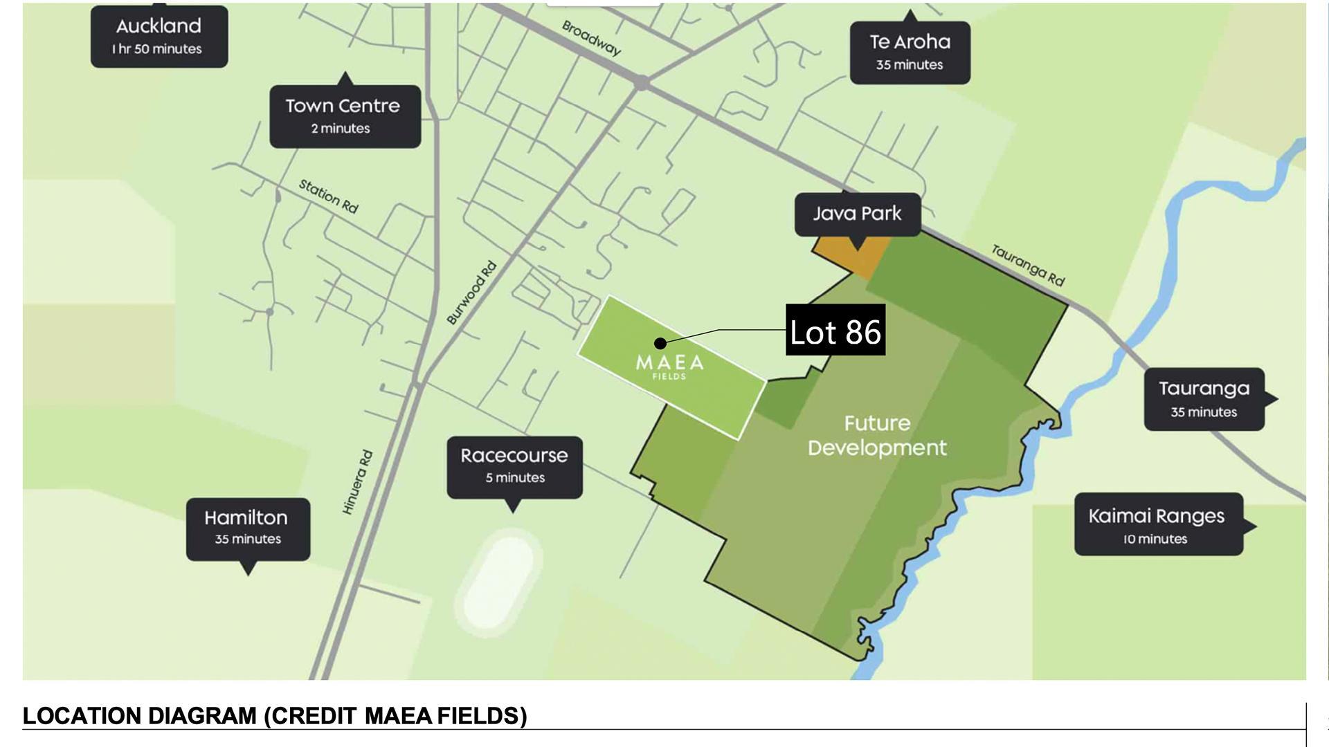 Location proximity map 14 Tuwaewae