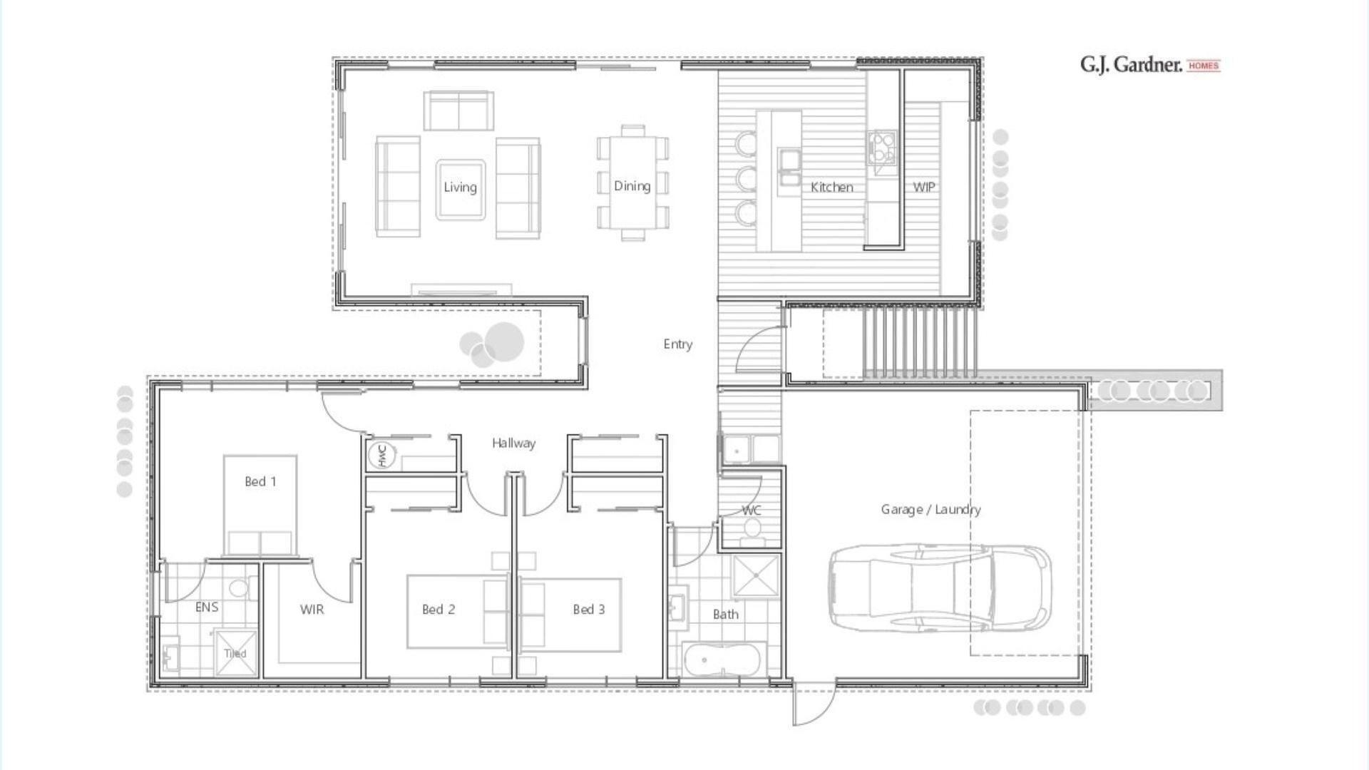 Lot 45 The Hamptons floorplan
