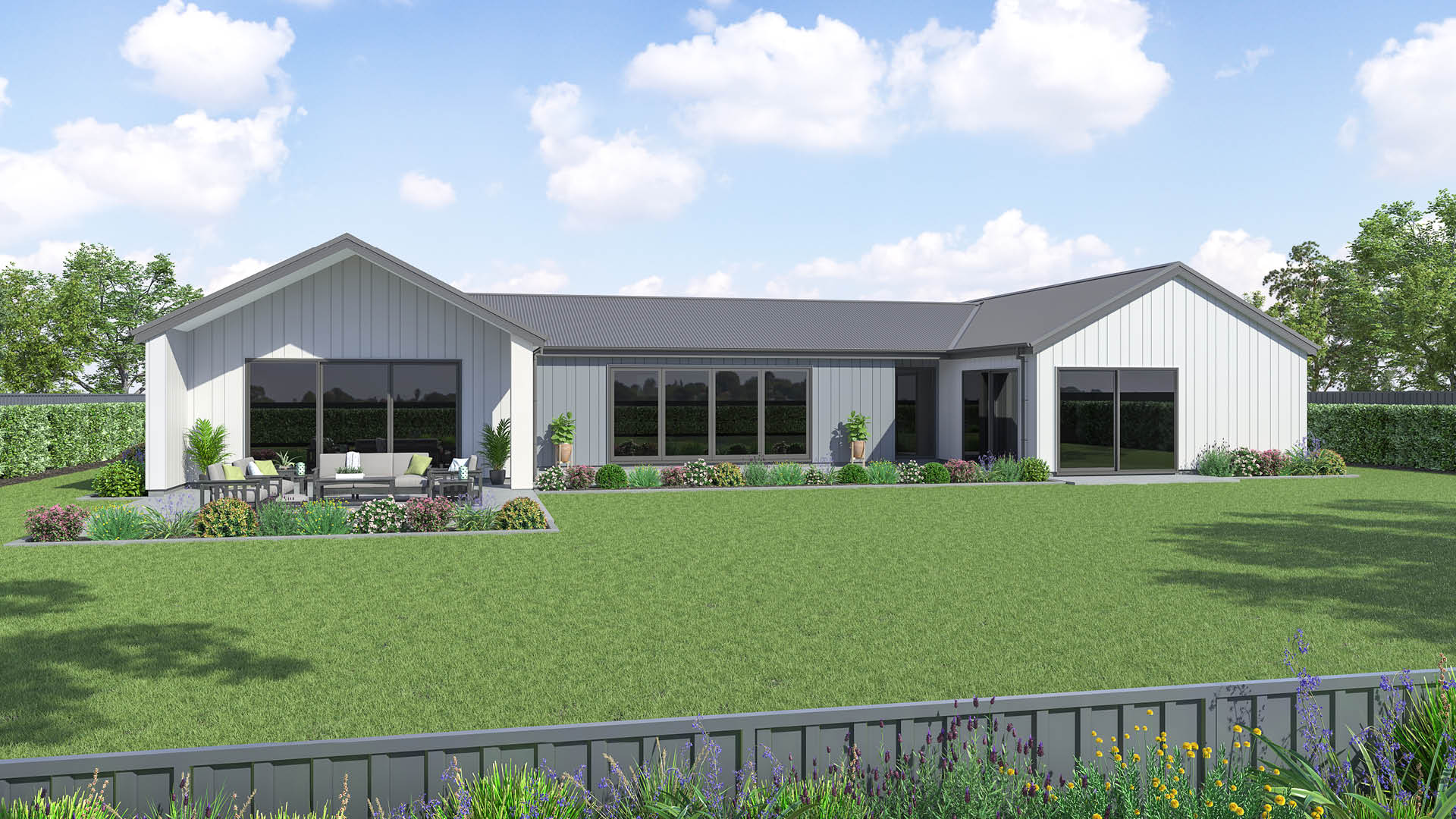 Front render
